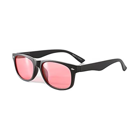 SomniLight FL-41 Light Sensitivity Glasses for Florescent Light Sensitivity, Photophobia, and Migraines (Wayfarer Style) Cover