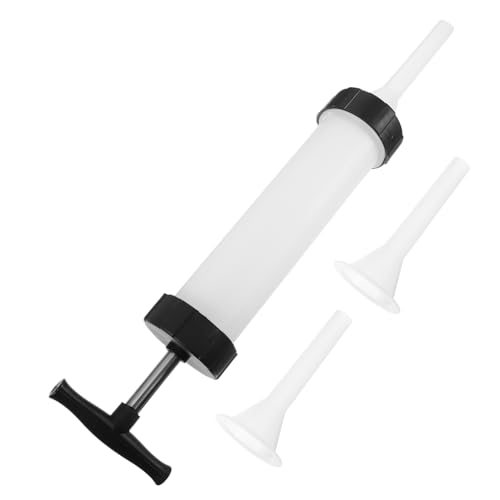 OFFSCH 1Set Manual Sausage Stuffer Tool with Comfortable Handle Easy to Clean for Homemade Sausage Making and Meat Stuffing
