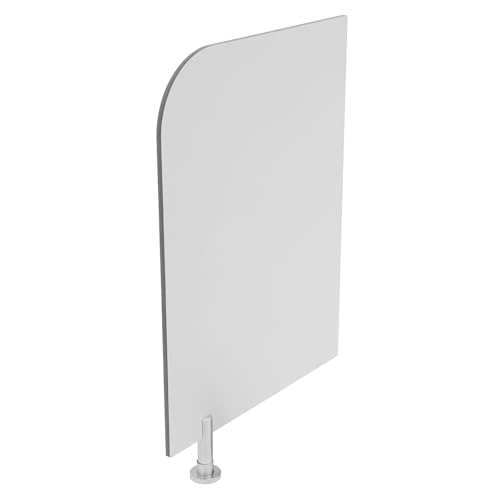 KONGKUNI 31.5'' Urinal Partition, Wall-mounted Urinal Screen Toilet Partition, Men’s Toilet Urinal Divider for Hotel School Kindergartens Shopping Malls Restroom (Gray)