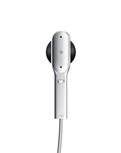 Moen N207H0BLC Regadera de Mano Spa, Negro Mate/Cromo miniatura 3