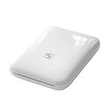 imprimante photo portable hp sprocket plus blanche Le capot arrière est facile à ouvrir : le capot arrière de l'imprimante facilite l'insertion du papier d'impression, garantissant une expérience d'impression sans tracas