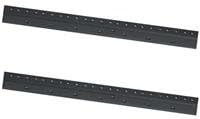 42U Rack Rail, 1 Pair, Black
