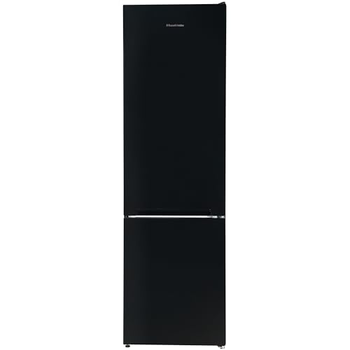 Russell Hobbs Fridge Freezer Freestanding Frost Free with Reversible Door, Adjustable Thermostat & Feet, 70/30 279L, 180cm High, LED Light, 2 Year Guarantee Black RH180FFFF551E1B