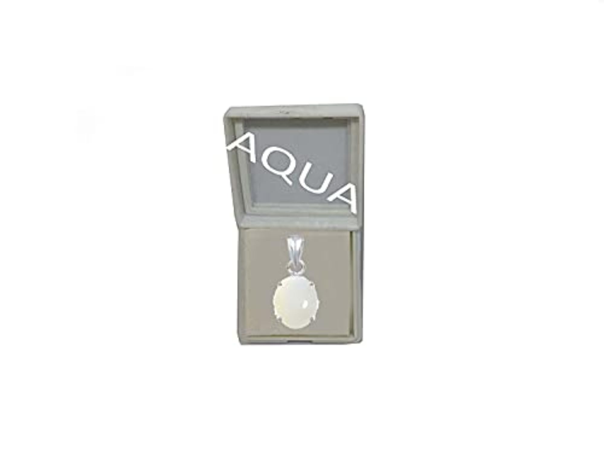 925 Silver Moonstone Astrological Birthstone Pendant