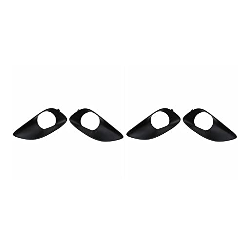 Couvercle de calandre de phare antibrouillard en finition chrome premium pour Vios XP90 2007-2013
