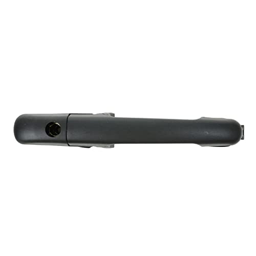 TRQ Rear Sliding Door Exterior Door Handle Black Compatible with 2003-2006 Dodge Sprinter 2500 Sprinter 3500