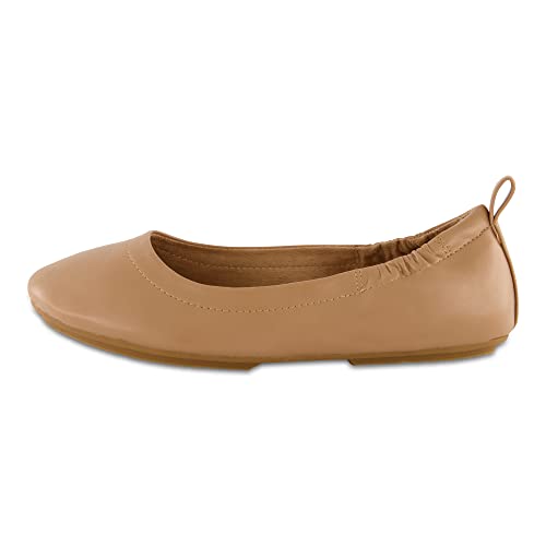 CUSHIONAIRE Women's Misty Comfort Flat with +Memory Foam, Wide Widths Available2
