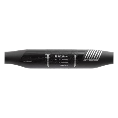 Full Speed Ahead SL-K Compact Drop Handlebar - Carbon, 31.8mm, 40cm, Black
