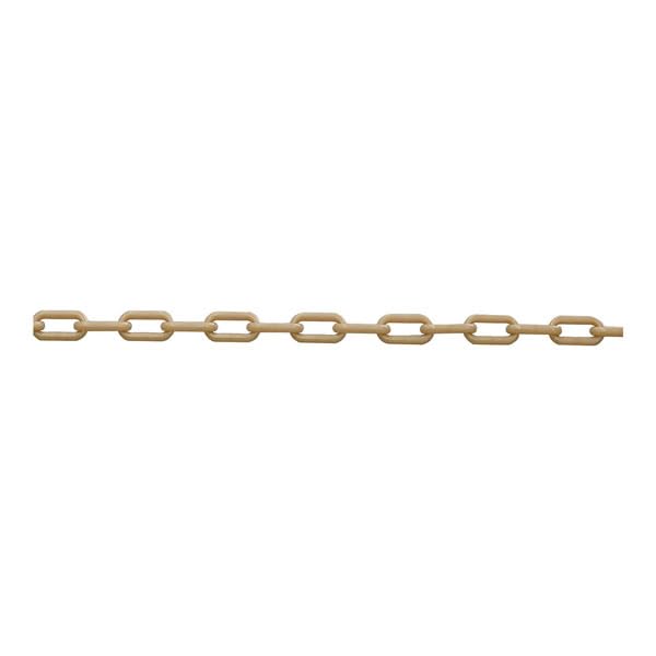 ????(Endo Shoji) Mitsugiron SF-91-LG Plastic Chain 0.2 inch (6 mm) 3 m Cut Light Gold