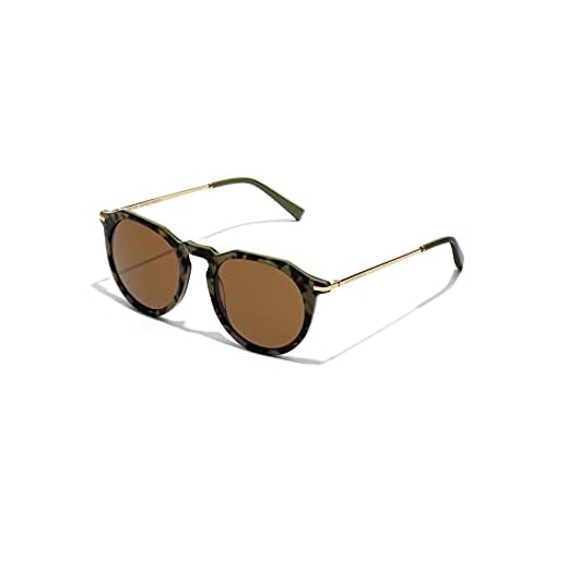 HAWKERS · Gafas de sol WARWICK CROSSWALK para hombre y mujer · HAVANA GREEN OLIVE