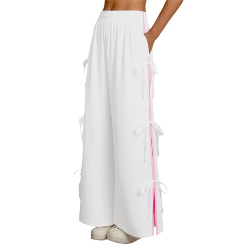 Pantalon de jogging taille haute élastique qui ne serre pas le ventre