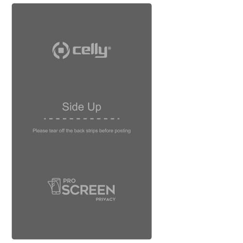 Celly PROFILM5PRIV protection d'écran haut de gamme avec filtre de confidentialité