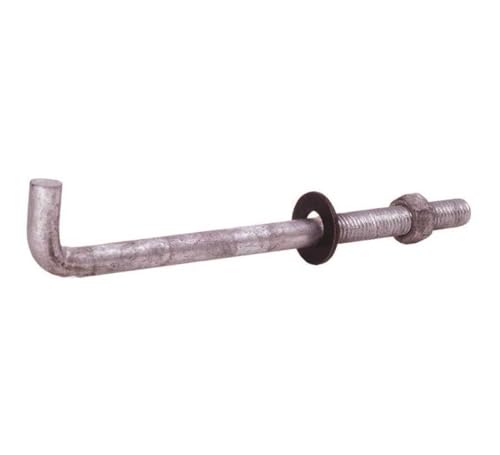 1/2 in. x 12 in. Galvanized Anchor Bolts (50-Pack)