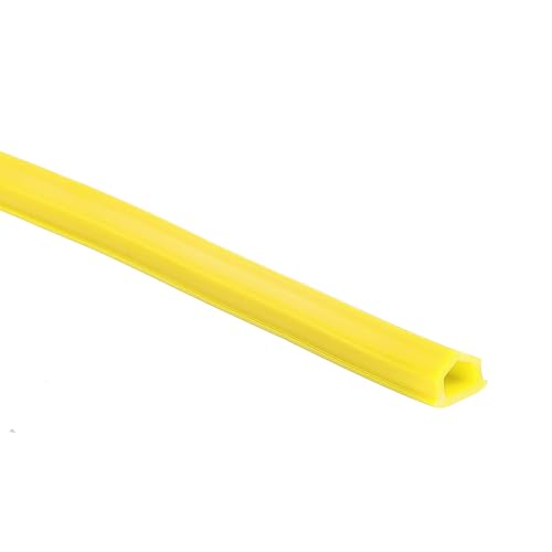 sourcing map Aluminum Profile Slot Cover Flat Seal Yellow 15M 8mm 3030, 4040 Series for 3D Printer Accessories Pack of 1