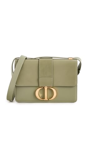 Dior Women's Pre-Loved Green Calfskin 30 Montaigne Bag