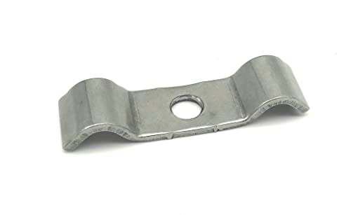 Klemme Spannbügel Element Mattenbefestigung Doppelstabmattenzaun Halter Befestigung 10x Edelstahl A2