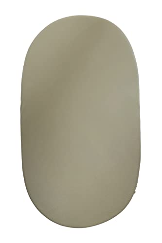 Image of Marlowe & Co Viscose from Bamboo Fitted Bassinet Sheet for Baby Boy and Girl (Dried Thyme)