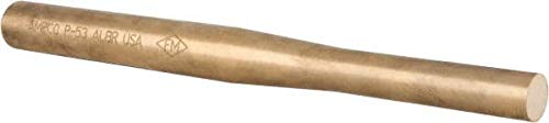 Ampco - 1/2" Aluminum Bronze Pin Punch - 8" OAL (3 Pack)