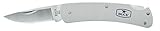 Buck 281307 Taschenmesser Alumni | Klingenlänge: 4,9 cm | Back Lock | grau anodisierter Aluminiumgriff, Andere, Mehrfarbig