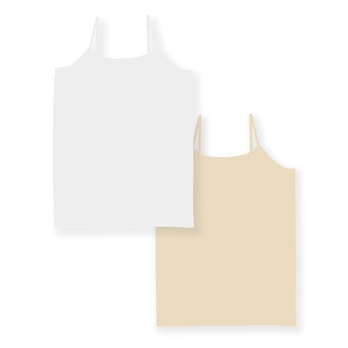 Image of Malibu Sugar Womens Camisole Tank Tops - Seamless Fitted Spaghetti Strap Cami Stretch Basic Womens Camisole for Layering XS-M