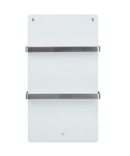 Badezimmer Heizkörper Handtuchtrockner Handtuchwärmer Eurom Sani Comfort Wifi Elektro Glas Badheizung