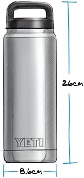 Amazon | YETI (イエティ) ランブラー 26オンスボトル 漏れ防止 真空