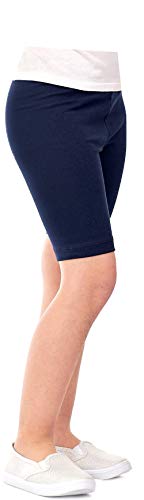 Image of Women's Stretchable Cotton & Stretch Fabric Cycling /Yoga /Casual Shorts