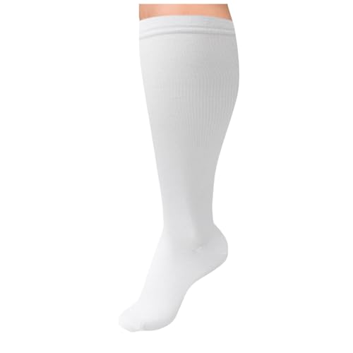 Mens Casual Running Fitness High Socks Men's Multi-Sport Athletic Compression Socks for Baseball, Softball, Football