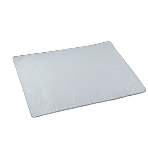 Odot Empapadores Cama Adultos Impermeable, Empapadores Absorbentes Reutilizable Lavables Protector de Cama para Silla de Ruedas, Incontinencia, Personas Mayores, Niños (Gris 1,70x100cm)