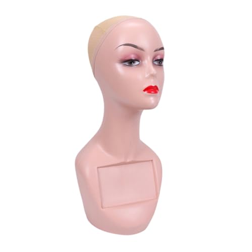 Mannequin tête femme présentoir en PP contre la déformation des perruques
