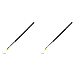 Booso 2Stück Schlangenhandhabungshaken Reptilienfänger-Stock