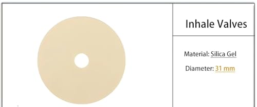 Válvula de inalação 6893 para 6000 série 7000 acessórios de meia peça frontal e completa, 4 peças