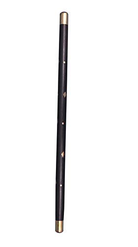Nawab Saheb Handcrafted King Style Walking Stick King's Rule of Pure sheesham Wood & Brass 23 inches Black