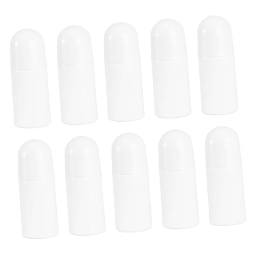ELAYARD Rollo De 10 Piezas botellas de bola rodante Botella plástico Perfume portátil botellas roll-on