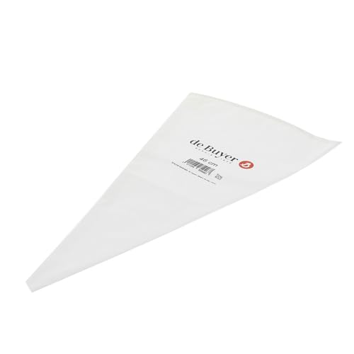 De Buyer - Poche pâtissière extra souple ré-utilisable - Hauteur 46 cm -, Blanc
