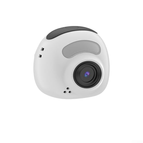 Digitale Studentenkamera, 52 x 47 x 42 mm, Vintage, Mini-Digitalkamera, 48 MP Autofokus, 1080p, HD-Videospaß für Kinder, Erwachsene, Anfänger (weiß)