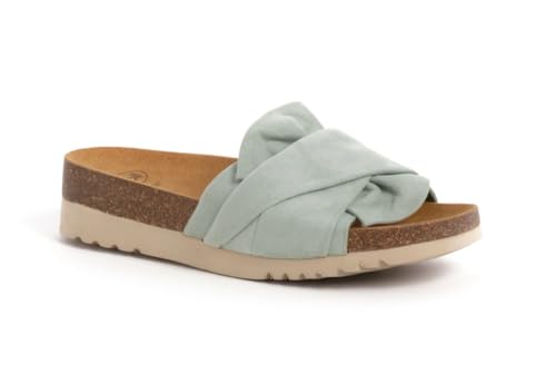 Scholl Princy Aquamarine Ciabatta Donna Linea Bioprint (Aquamarine, Sistema Taglie Calzature Eu, Adulto, Donna, Numero, Media, 38)