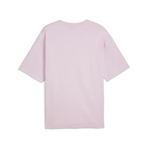 Image of PUMA Mens Better Classics Oversized Logo Crew Neck Short Sleeve Casual Tops Casual
