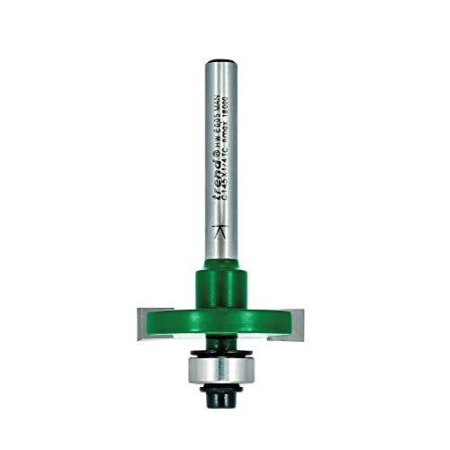 Trend CraftPro Slotting Router Cutter, 1/4 Inch Shank, 6.3mm Cutting Depth, 31.8mm Diameter, Tungsten Carbide Tipped, C145X1/4TC
