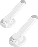 XLKJ Kindersicherung Toilettendeckel 2 Stück Baby Toilettenschloss Kinder-WC-Sicherheitsschloss WC Deckelschloss