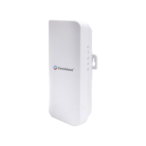 Image of Consistent Wireless Point-to-Point Bridge (CT-WP2PDT01) - 1km Long-Range P2P Wireless Data Transmission, 5.8GHz High-Speed Network Bridge for Outdoor CCTV & Office Networking