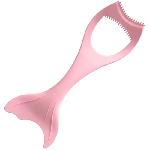 SHERCHPRY Herramienta de Delineador de Ojos de Silicona Rosa Diseño Desmontable y Protector Curvo para Dibujo de Eyeliner para Principiantes y Profesionales