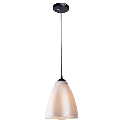 Lampe suspendue en verre d'exception, lustre à 3 lumières au fini haut de gamme