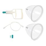 Healifty Chinese Cupping Massage Therapy Set: Professional Acupoint Breast Vacuum Cups for Body Relax Acupressure Treatment