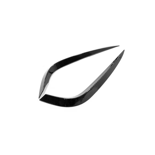 Cache-phares carbone pour Mazda 3, finition haut de gamme