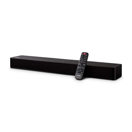 MEDION P61155 2.0 Soundbar mit Bluetooth (inkl. Fernbedienung, Touch-Steuerung, HDMI (ARC), AUX, optischer Eingang, 2 x 30 W RMS)