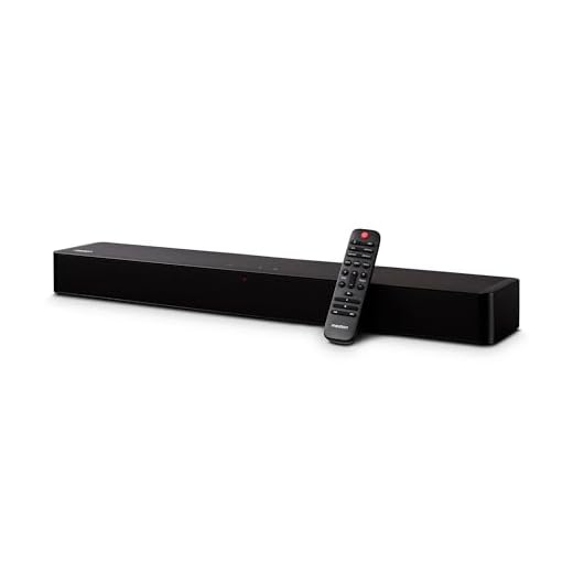 MEDION P61155 2.0 Soundbar mit Bluetooth (inkl. Fernbedienung, Touch-Steuerung, HDMI (ARC), AUX, optischer Eingang, 2 x 30 W RMS)