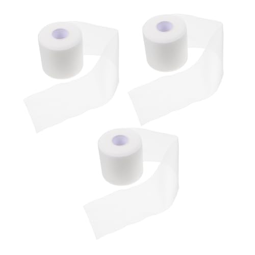 FRCOLOR Sports Tape Pre Wrap Sports Shock-Proof Tapes Sponge Wrap for Wrist Ankle Protection 3 Rolls Soft Comfortable