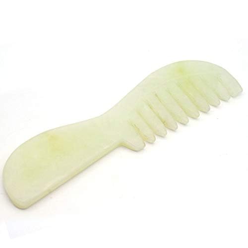 Jade Stone Massager Comb With Handle Spa Acupuncture Therapy Trigger Point Treatment For Skin Slimming Beauty Health Head-image-15