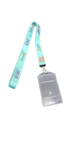 Best Digital id Card Lanyard with Holder (Blue)